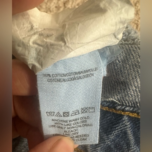 Free People Embellished Denim Mini Skirt Size 12 - Picture 9 of 10